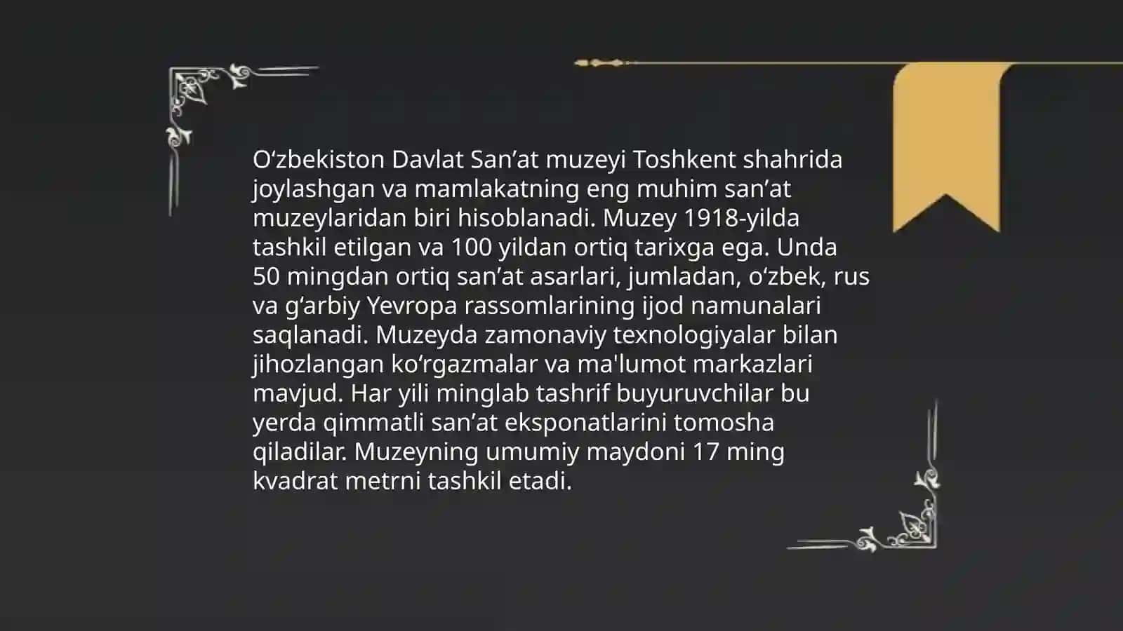O'zbekiston Muzeylari 4