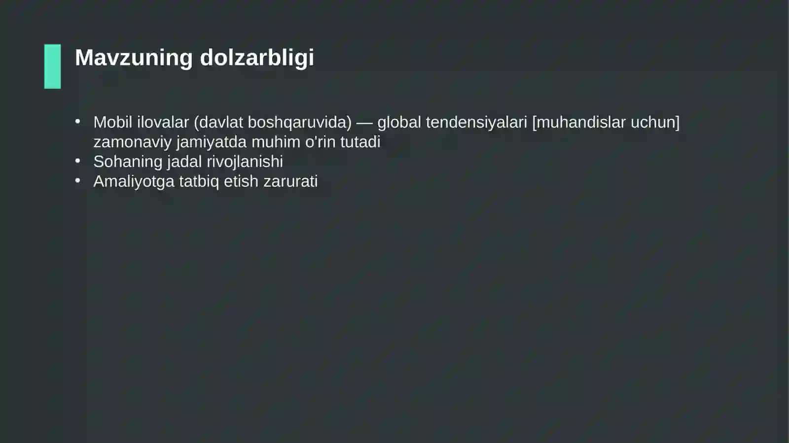 Mobil ilovalar (davlat boshqaruvida) — global tendensiyalari [muhandislar uchun] 4