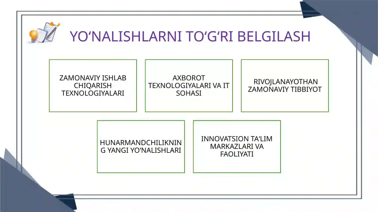 KELAJAK MARKAZLARI BILAN HAMKORLIK SAMARADORLIGINI OSHIRISH 4