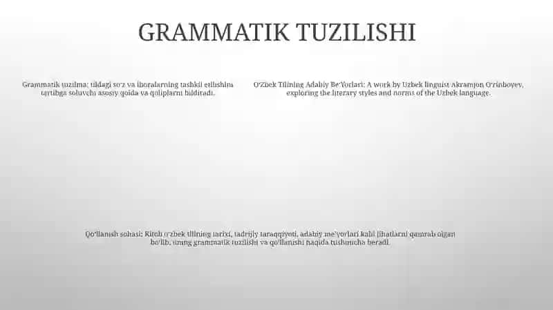 Oʻzbek Tilining Adabiy Be'Yorlari 4
