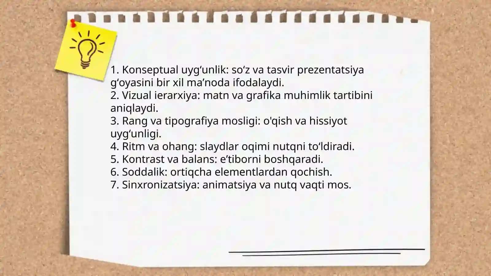 Soʻz va sanʼatning uygʻunligi taqdimotlar tayyorlashda 4