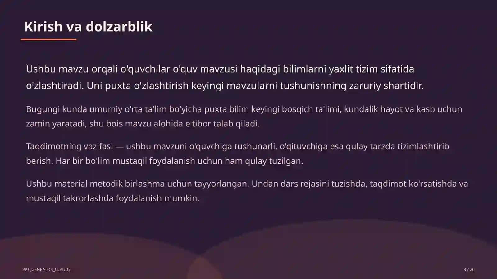 Differensiallashtirilgan ta'lim: turli darajadagi o'quvchilar bilan bitta darsda ishlash 4