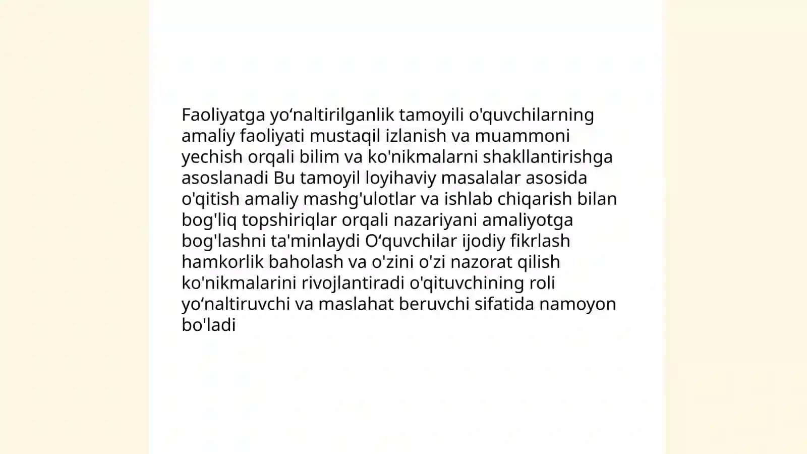 Texnologiya ta‘limining didaktik tamoyillari 4
