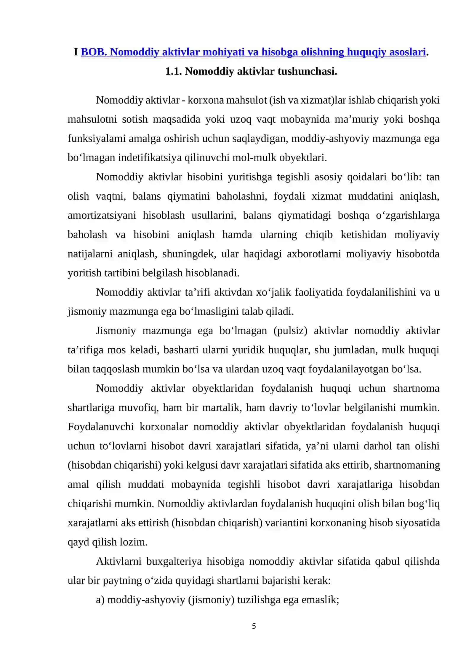 Sanoat korxonalarida nomoddiy aktivlarni hisobga olish usullari 4