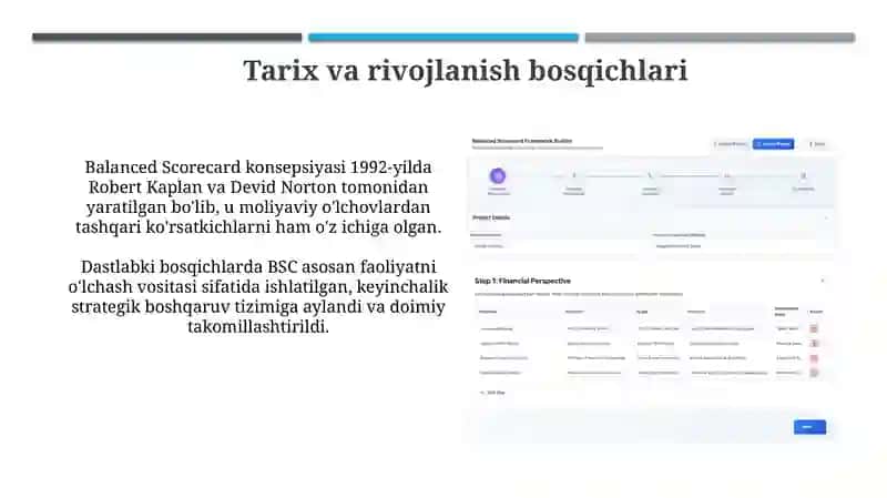 Balanslashgan ko’rsatkichlar tizimi haqida tushuncha 4
