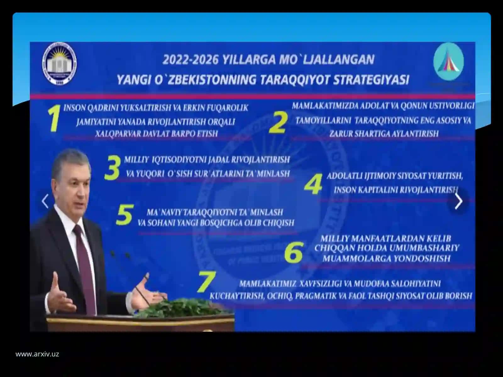 Harakatlar strategiyasi: jadal taraqqiyot va yangilanish modeli 4
