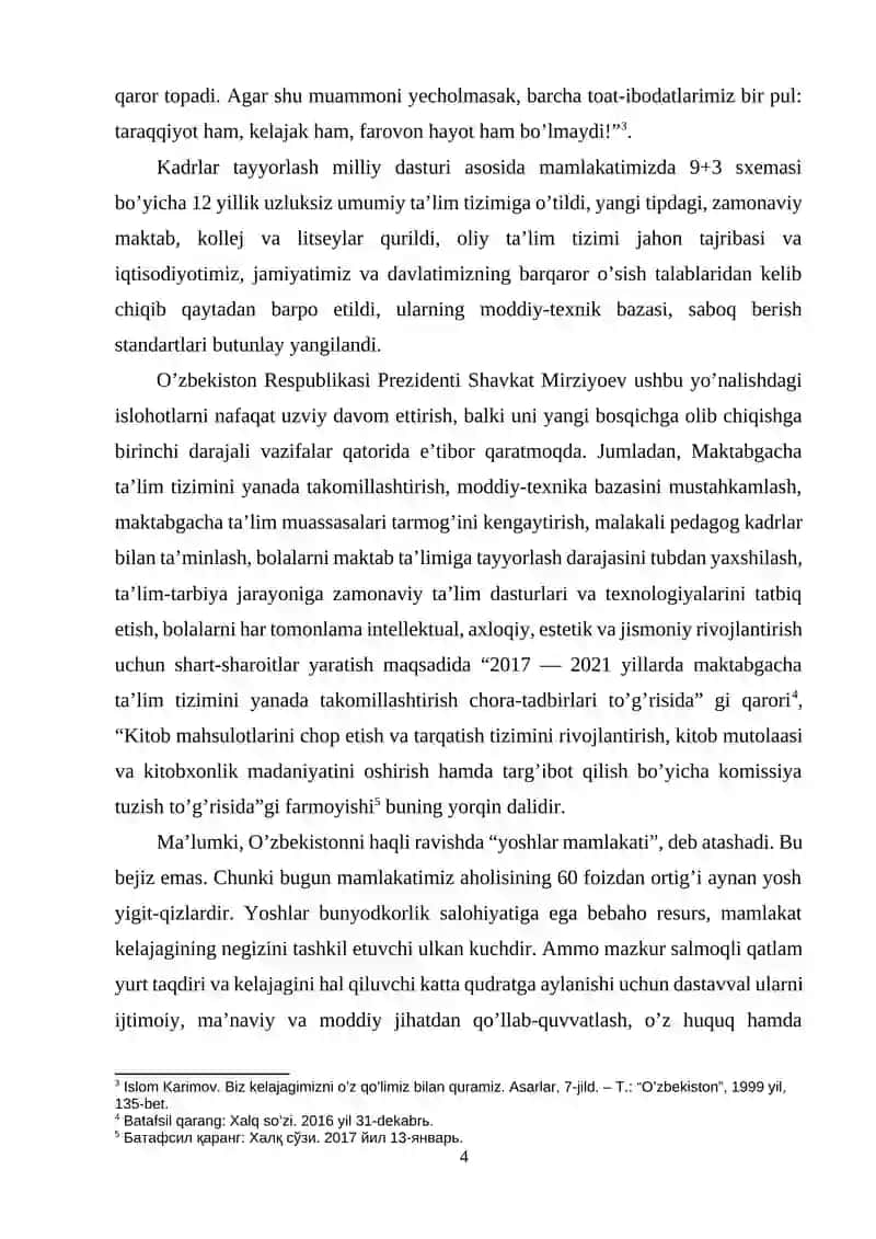 “MUSIQA DARSLARIDA PEDAGOGIK TEXNALOGIYALAR” 4