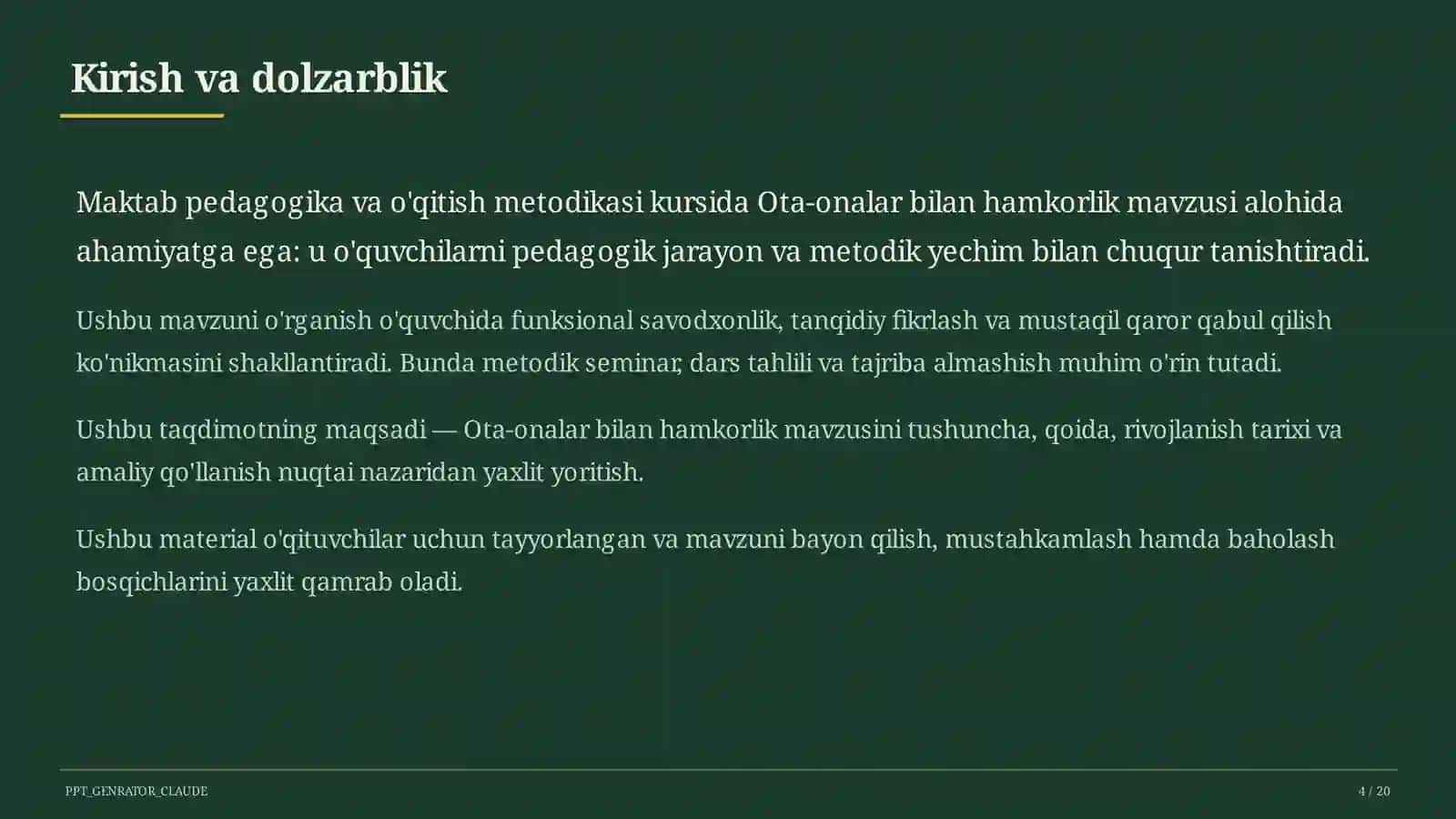 Ota-onalar bilan hamkorlik 4