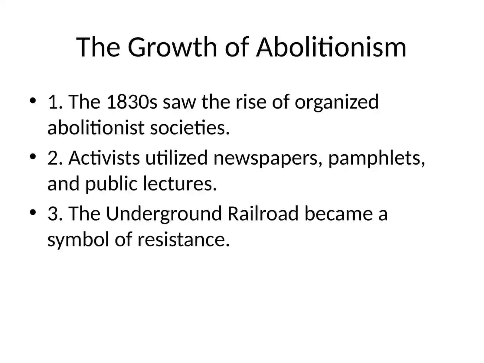 The Legacy of Abolitionism and Transcendentalism 4