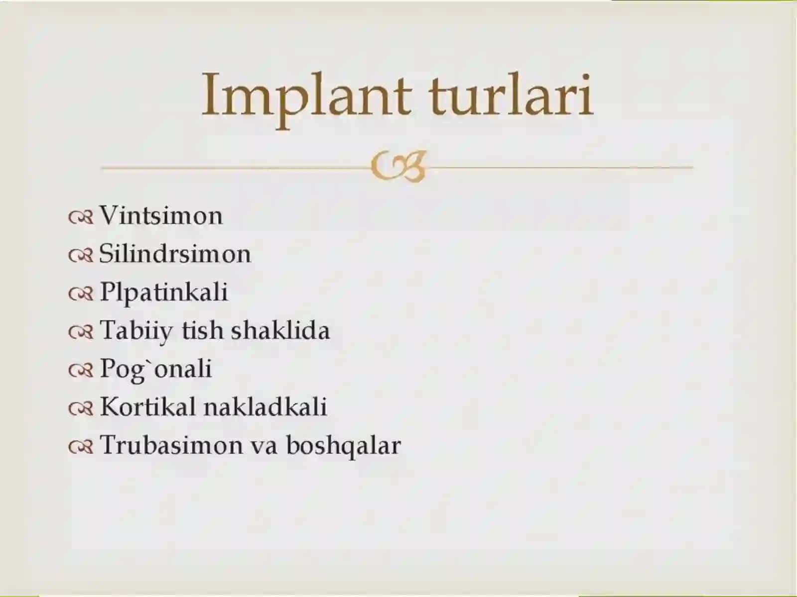 Suyak ichi implantlari 4