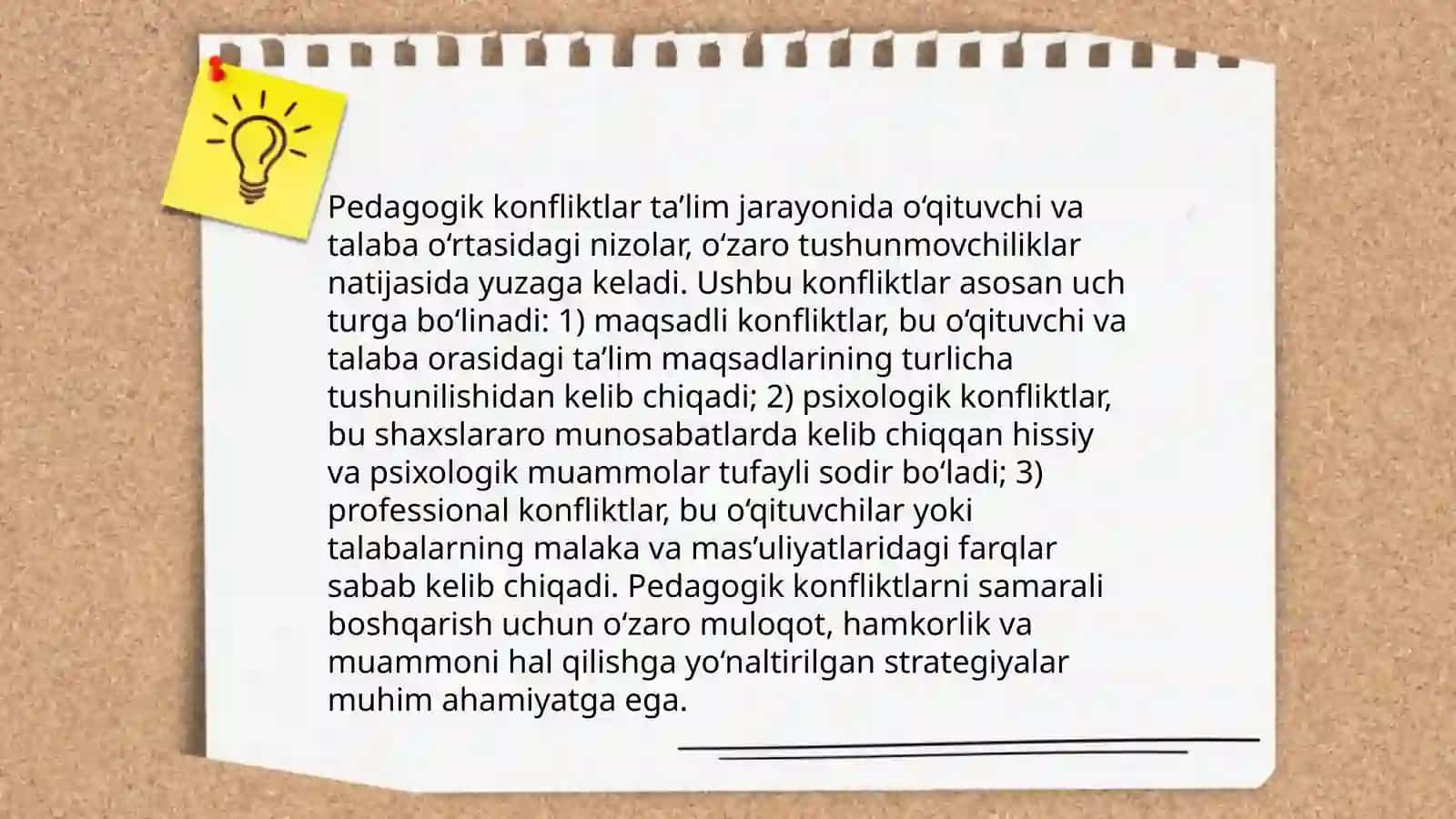 Ozaro kelishuvga asoslangan birgalikdagi faoliyat 4