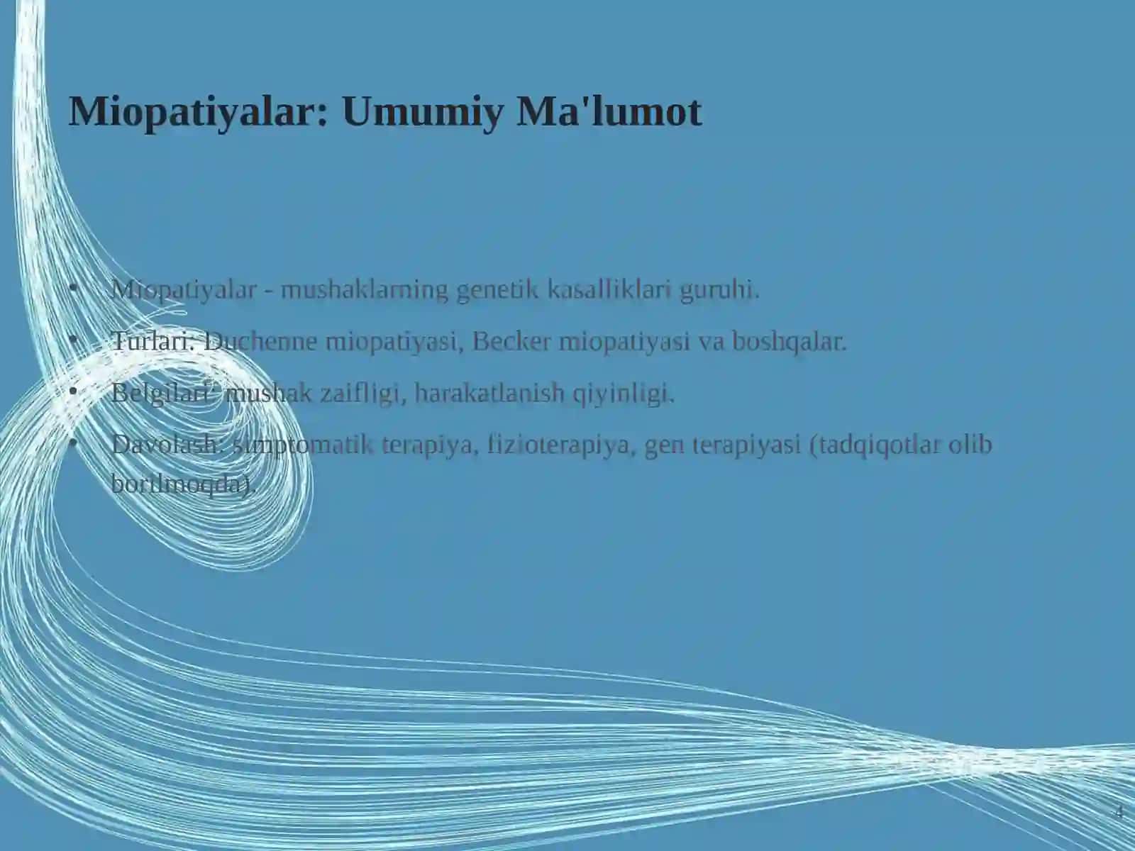 Skelet Mushaklari Kasalliklari va Periferik Nerv O'smalari 4