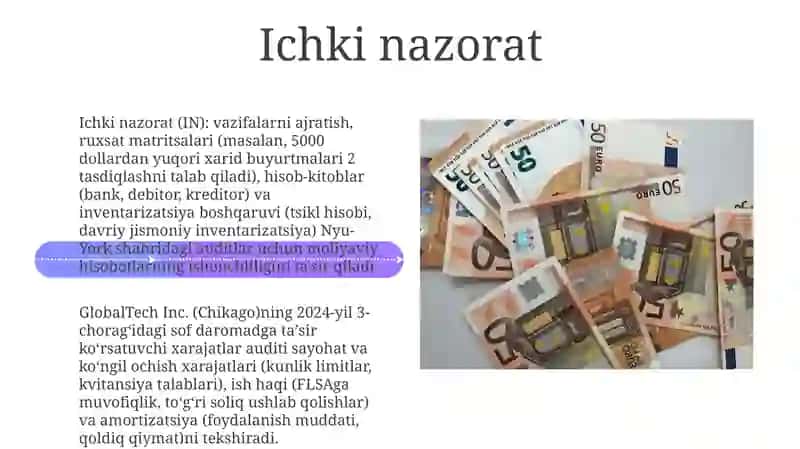Daromadlar va xarajatlar hamda moliyaviy natijalar auditi 4