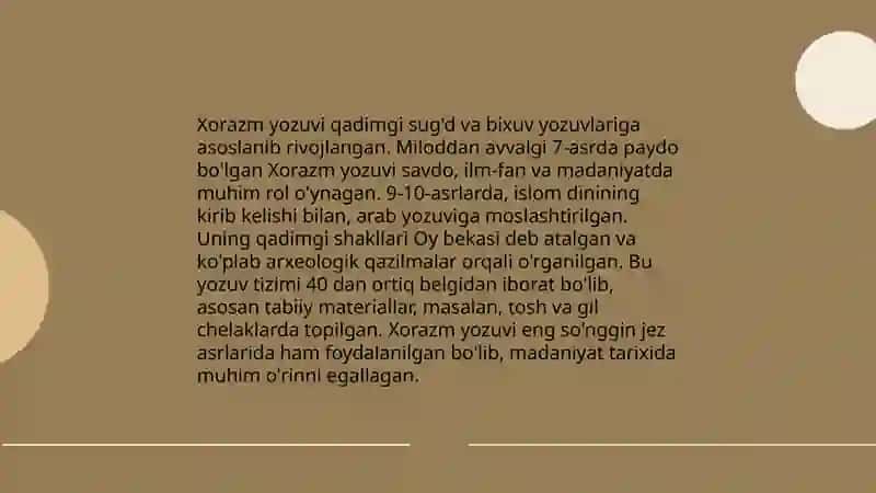 Qadimgi yozuvlar haqida (Xorazm, Kushon, Baqtriya, Eftal yozuvlarining tarixi) 4
