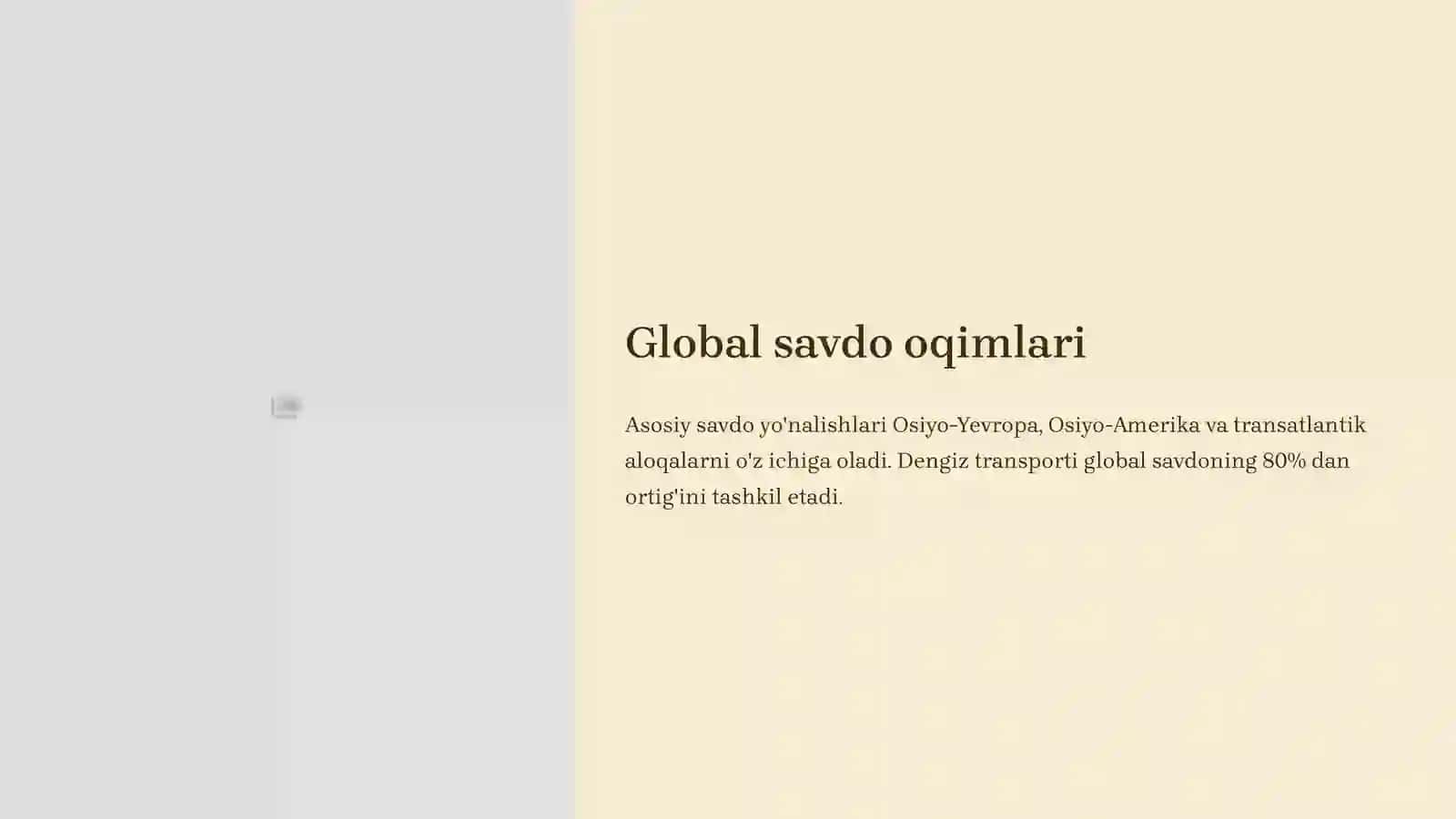 Xalqaro savdo: mazmuni, tuzilishi va xususiyatlari 4