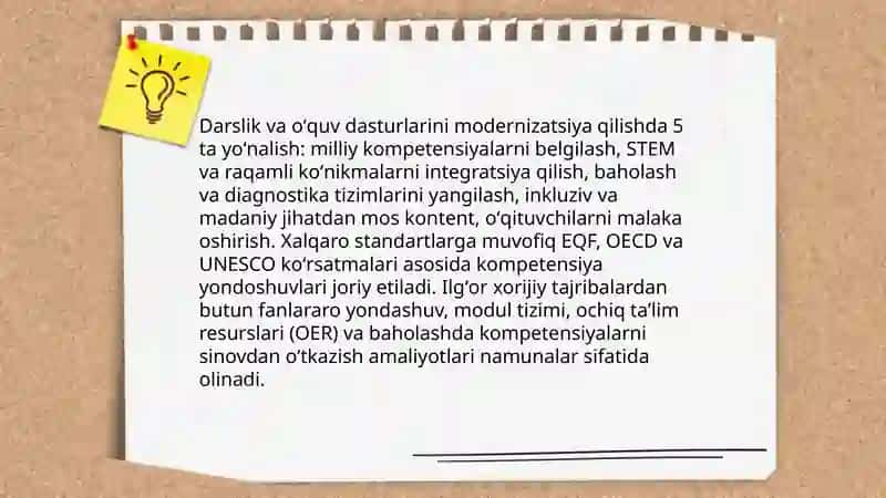 Taʼlim tizimini ilgʻor xorijiy tajribalar asosida takomillashtirish 4