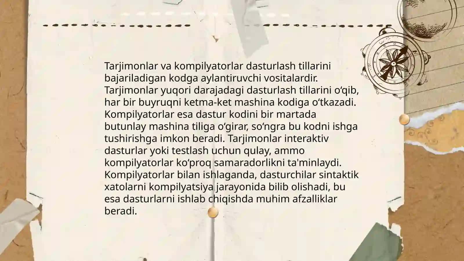 Tarjimon dasturlar va ularning turlari 4