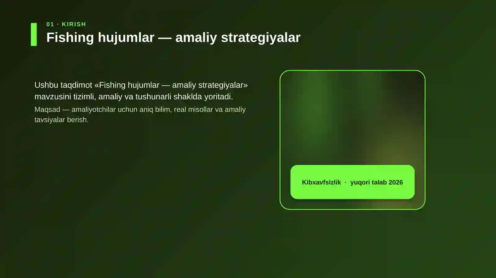 Fishing hujumlar — amaliy strategiyalar 4
