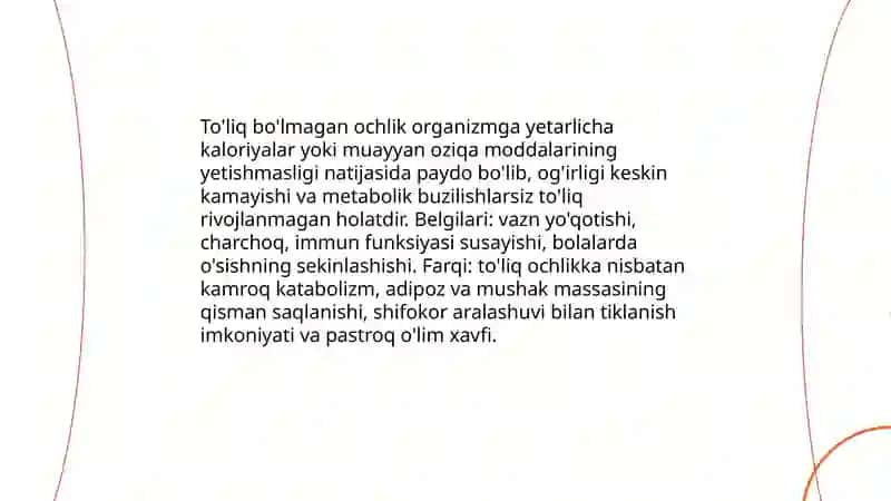 Patalogik Fiziologiya fanidan tayyorlagan taqdimot ishi 4