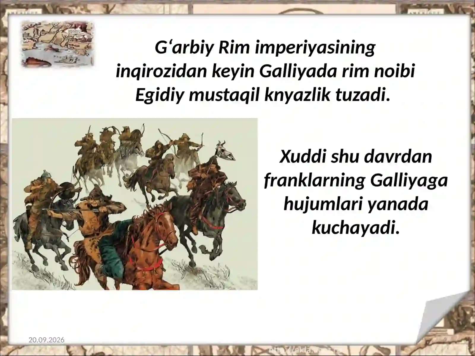 Franklar davlati  7- sinf jahon 4