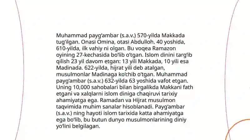Muxtasar islom tarixi risolasi 4