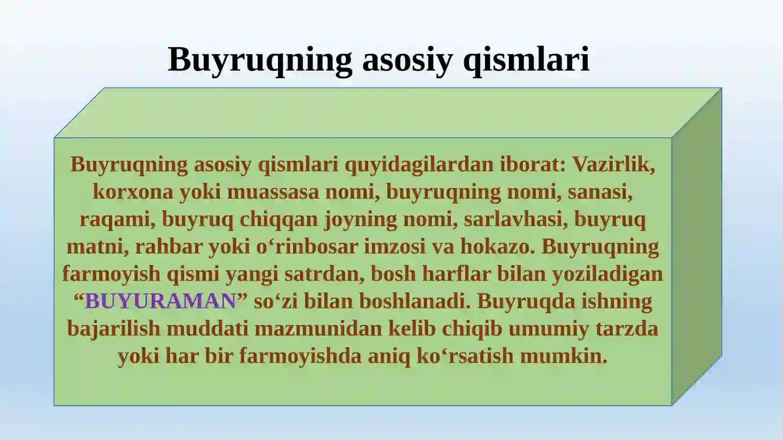 FARMOYISH HUJJATLARI VA ULARNING TURLARI 4