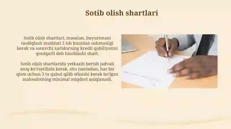 Xaridshartnomalari 4