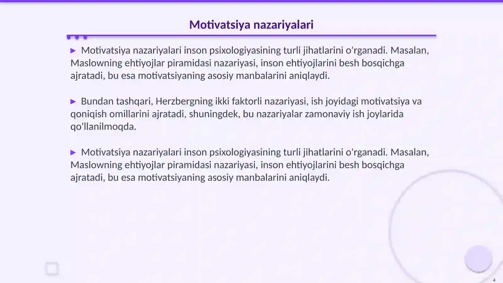 Motiv va motivatsion jarayonlarni diagnostika gilish metodikalari 4
