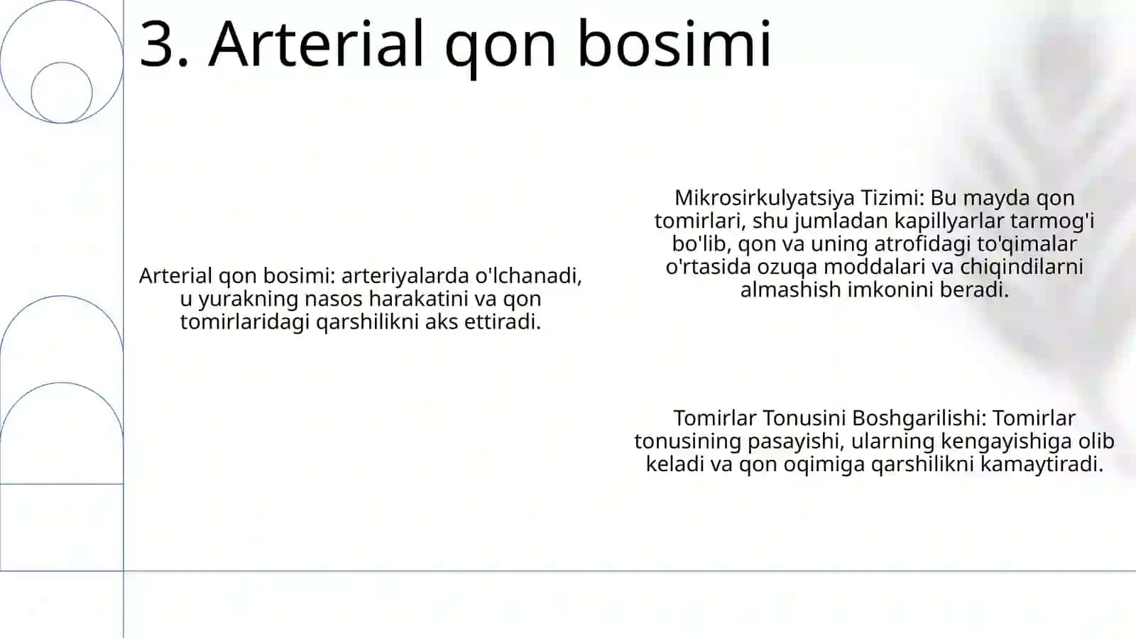 Qonning Tomirda Harakatlanishi 4