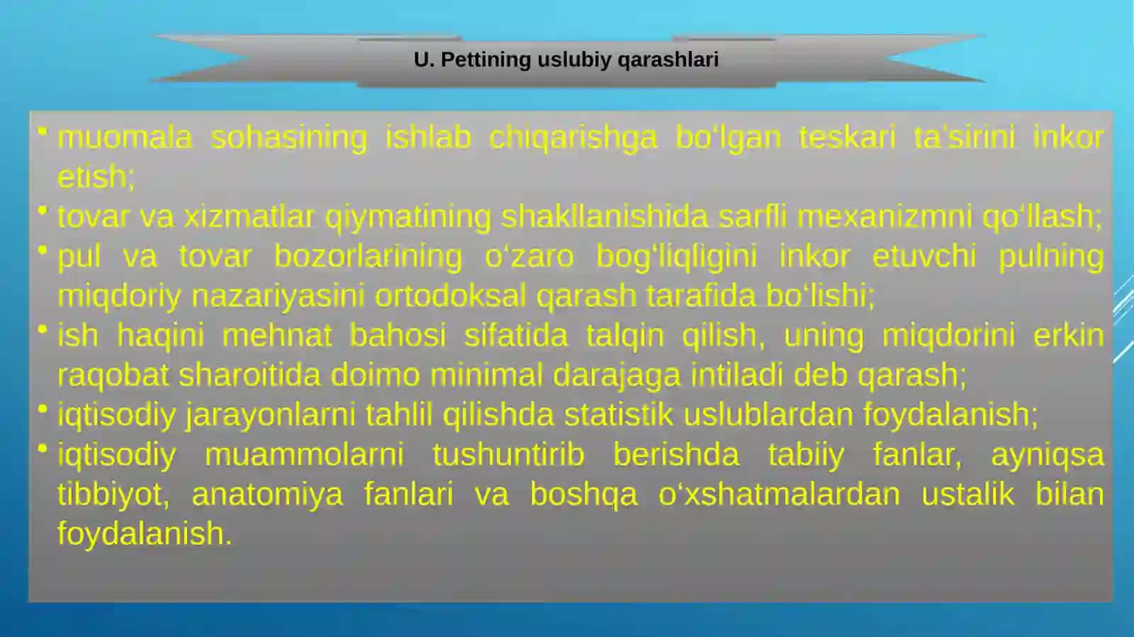 Klassik maktabning iqtisodiy ta’limotlari, Angliya va Fransiyada klassikIqtisodiy maktabning shakllanishi 4