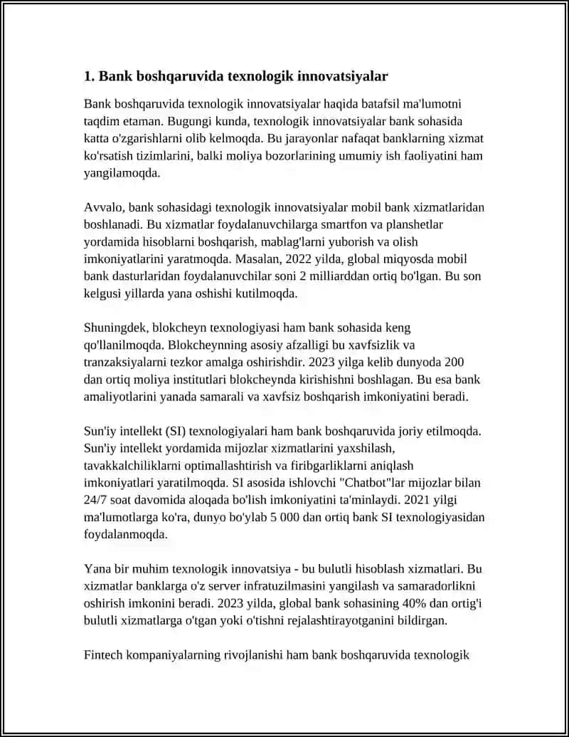 BANK BOSHQARUVI MEXANIZMIDAGI ZAMONAVIY MUAMMOLAR VA ULARNI BARTARAF ETISHNING XORIJIY TAJRIBALARI 4