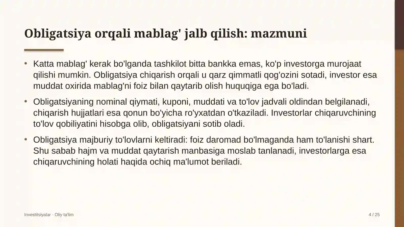 urug'chilik xo'jaliklarida obligatsiyalar chiqarish orqali mablag' jalb qilish 9059 4
