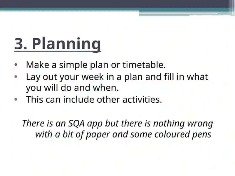Effective Study habits 4