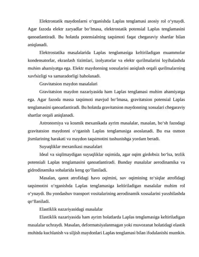 Laplas Tenglamasi 4