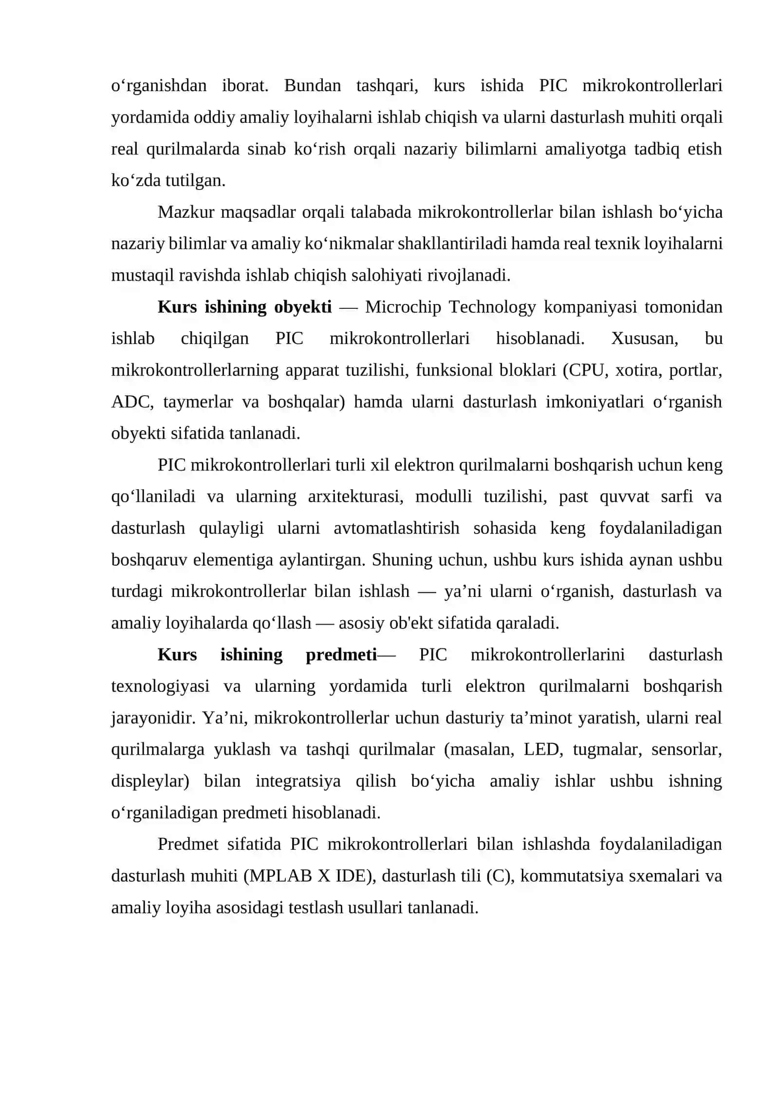 «AXBOROT BOSHQARISH TIZIMLARINI INSTRUMENTAL VOSITALARI» fanidan KURS ISHI 4