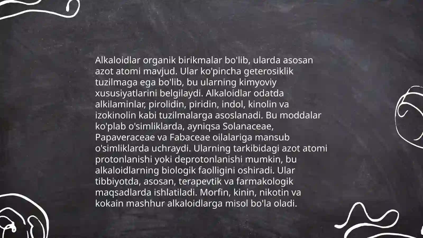 Alkaloidlar 4