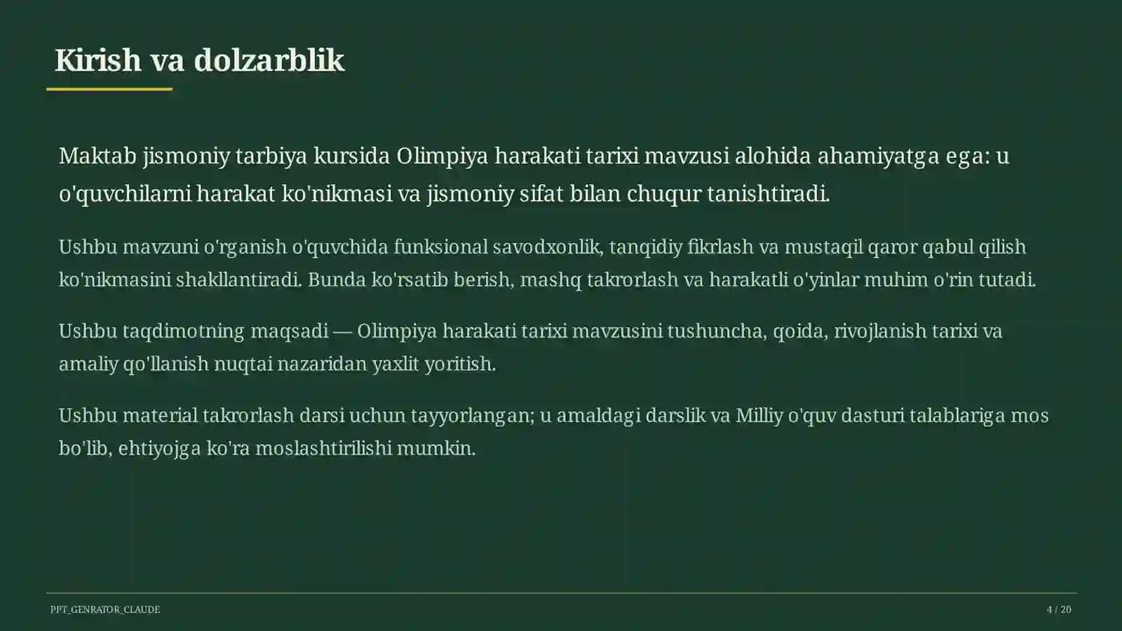 Olimpiya harakati tarixi (9-sinf) 4