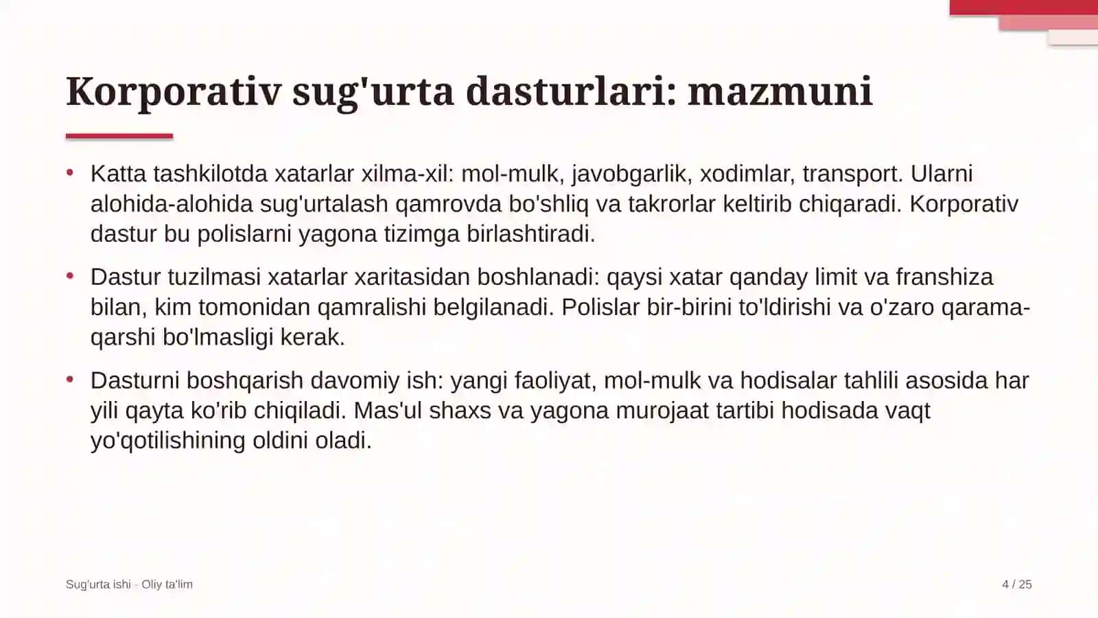 Xususiy klinikalarda korporativ sug'urta dasturlari 4