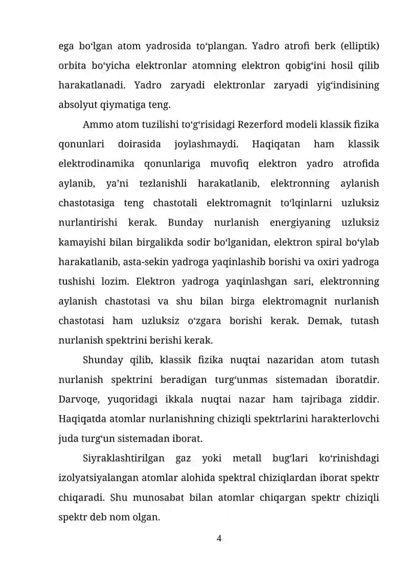 Kvant fizikasi. Plank gipotezasi 4