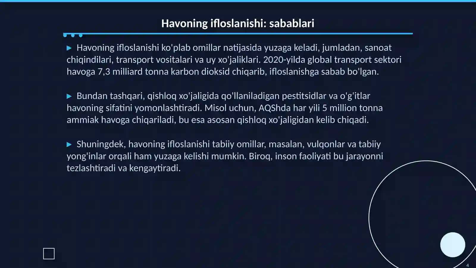 Ifloslanish turlari 4