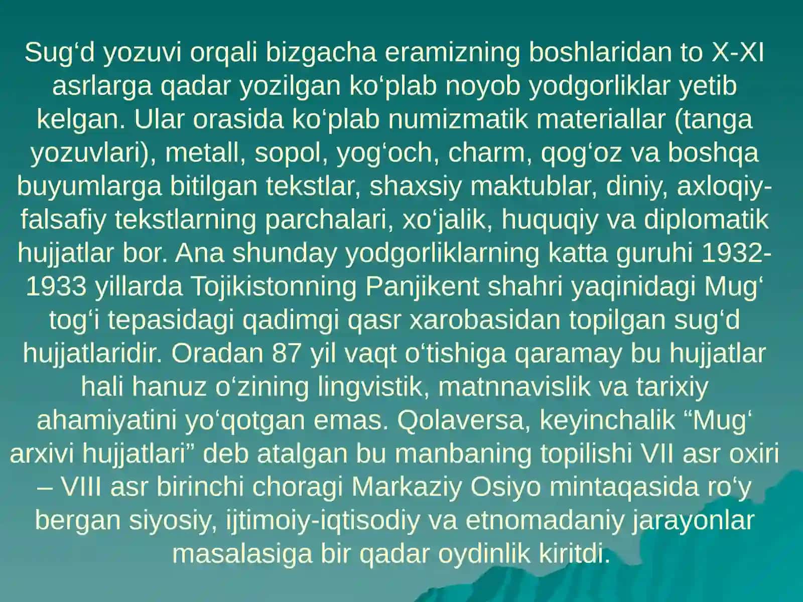 Ilk o‘rta asrlarda ish yuritish 4