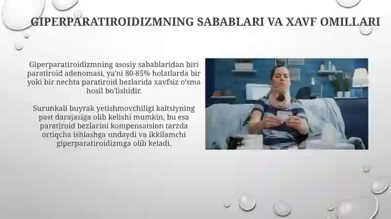 Giperparatireoz, gipoparatireoz, diabet maktabi 4