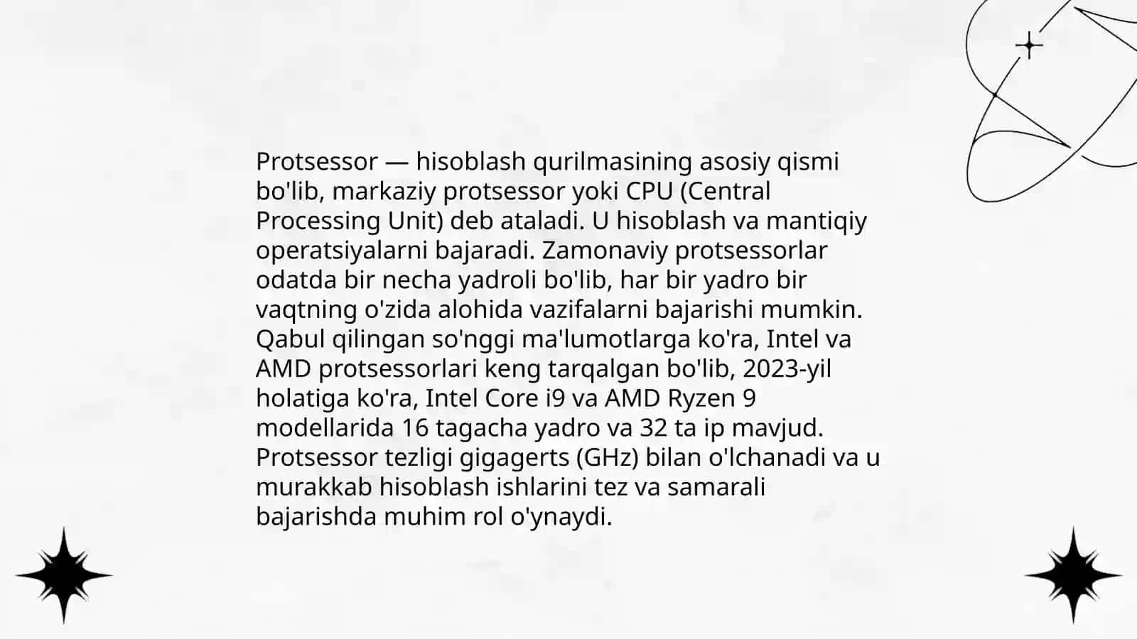 Kampyuter qurilmalar va asasiy Qurilmalar haqida maʼlumot 4