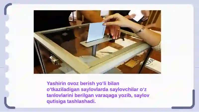 Saylov huquqining konstitutsiyaviy yasoslari va tizimi 4