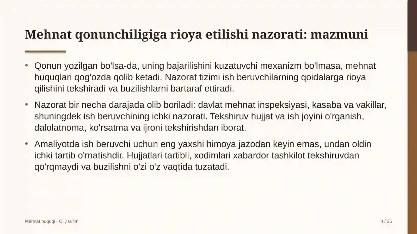 chegara oldi savdosida mehnat qonunchiligiga rioya etilishi ustidan nazorat 9857 4