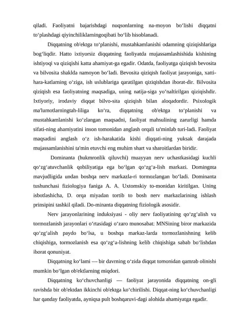 Diqqat haqida tushuncha 4