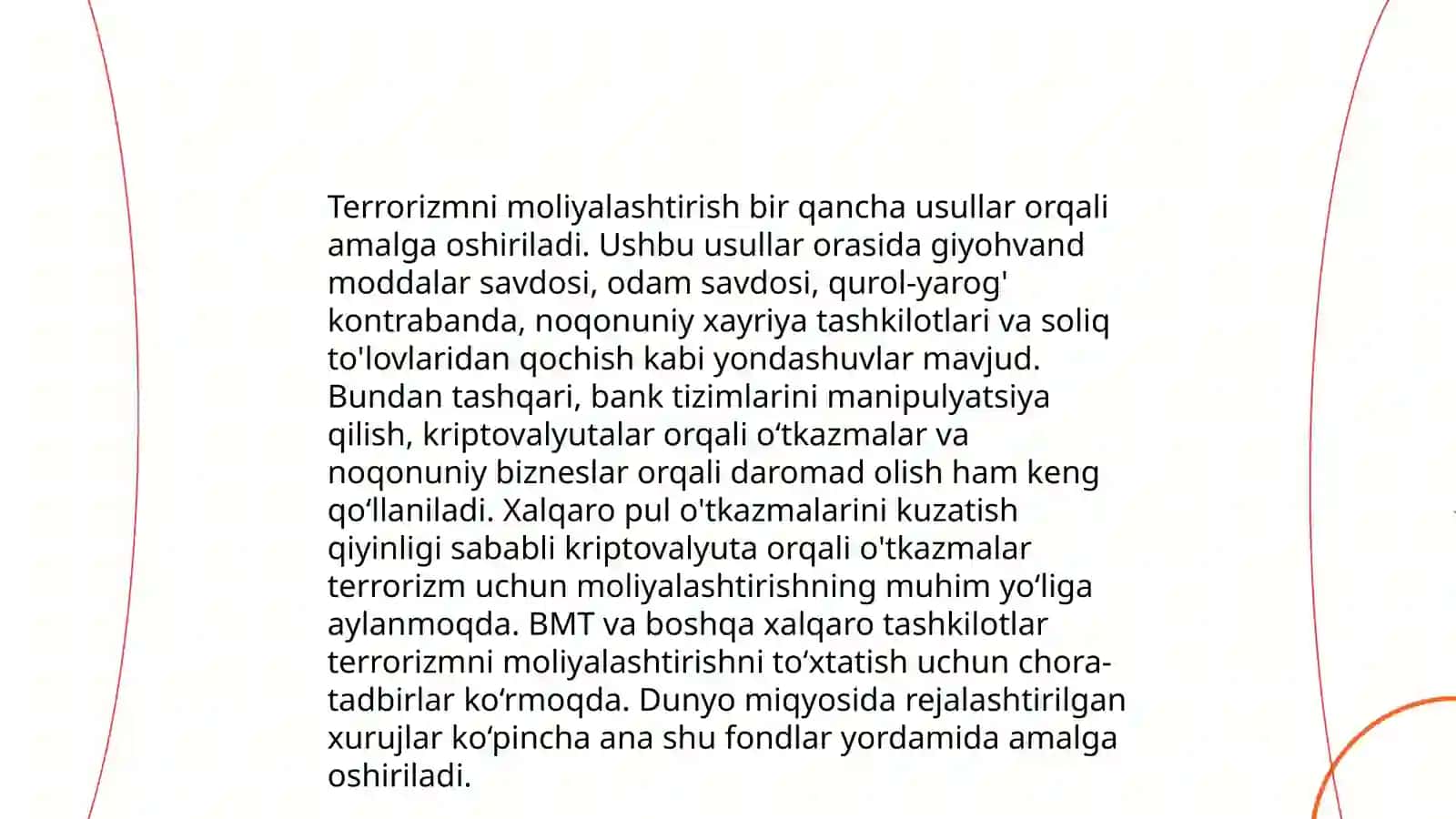 Xalqaro terrorizmning moliyaviy va iqtisodiy manbalari 4