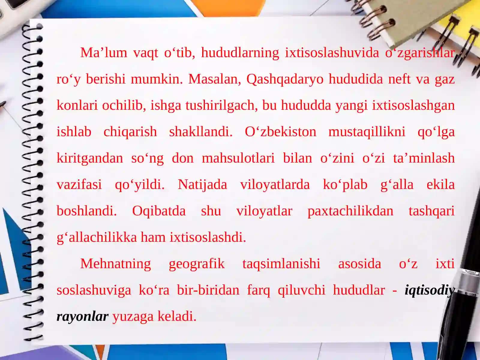 ISHLAB CHIQARISHNI HIUDUDIY TASHKIL ETISHNING MOHIYATI 4