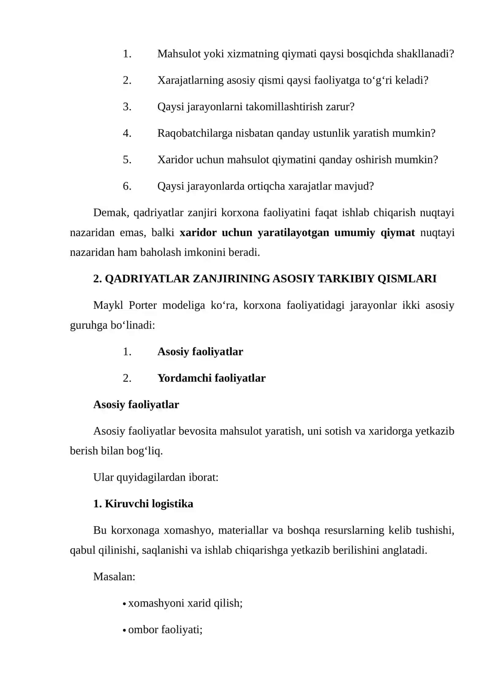 QADRIYATLAR ZANJIRI TAHLILI USULLARI 4