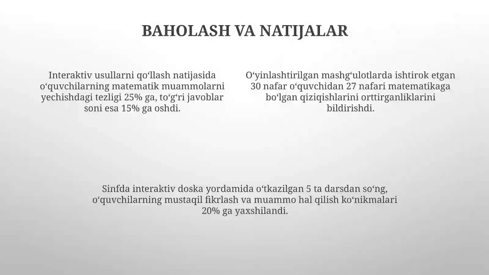 Interaktiv Matematika Darslari 4